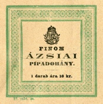 Finom Ázsiai pipadohány Finom Ázsiai pipadohány