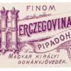 Finom Herczegovinai pipadohány 2.