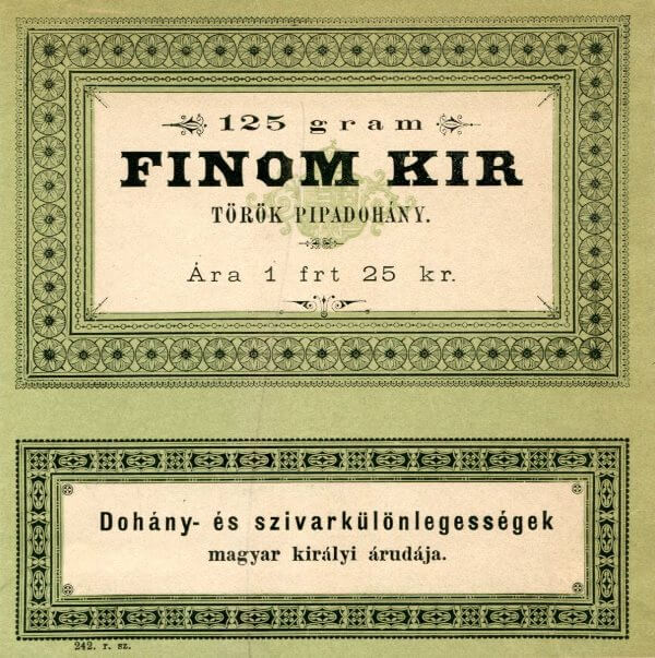 Finom Kir pipadohány 1. Finom Kir pipadohány 1.