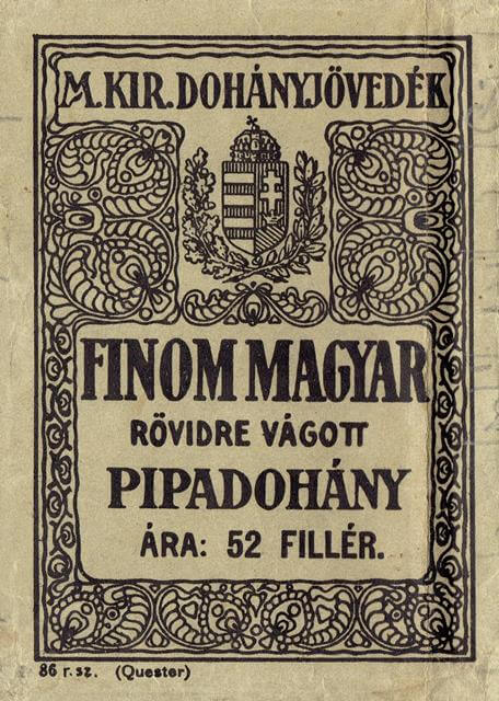 Finom Magyar rövidre vágott pipadohány 2. Finom Magyar rövidre vágott pipadohány 2.
