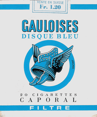 Gauloises Disque Bleu 5. Gauloises Disque Bleu 5.