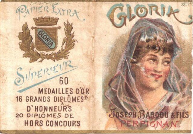 Gloria cigarettapapír 2.