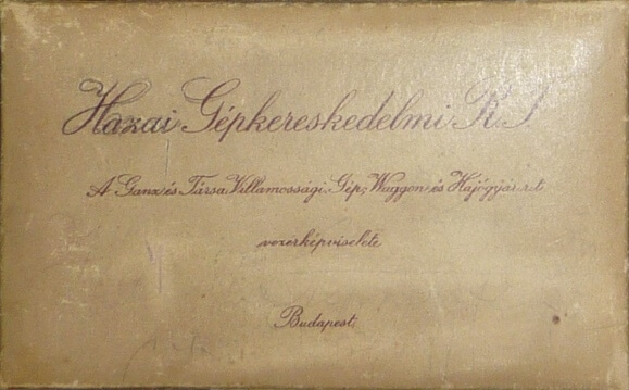 Hazai Gépkereskedelmi r.t. Hazai Gépkereskedelmi r.t.