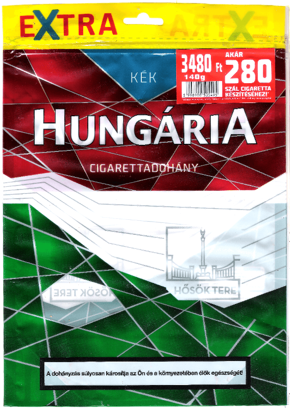 Hungária cigarettadohány 65.