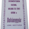 Egri Dohánygyár - 1976.