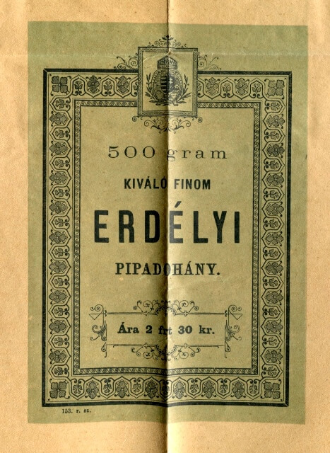 Kiváló Finom Erdélyi pipadohány