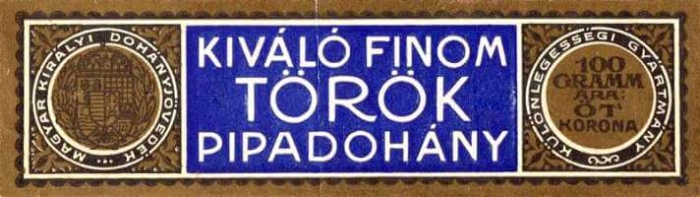 Kiváló Finom Török pipadohány 10.