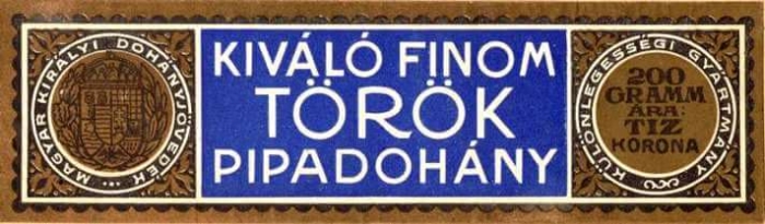 Kiváló Finom Török pipadohány 11.