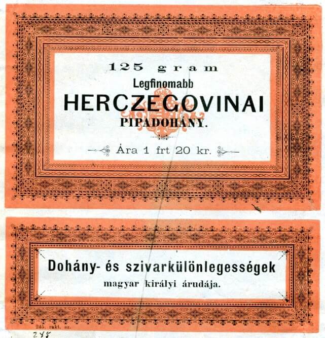 Legfinomabb Herczegovinai pipadohány 1.