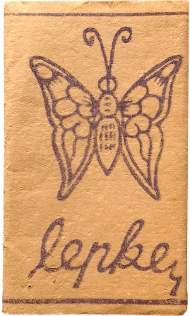 Lepke cigarettapapír 03. Lepke cigarettapapír 03.