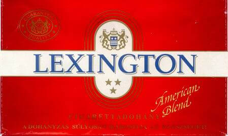 Lexington cigarettadohány