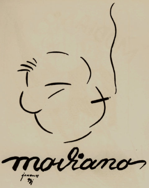 Modiano plakátterv - Janovits István