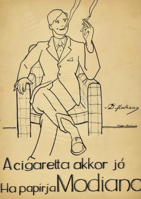 Modiano plakátterv - Kézdi-Kovács 2.