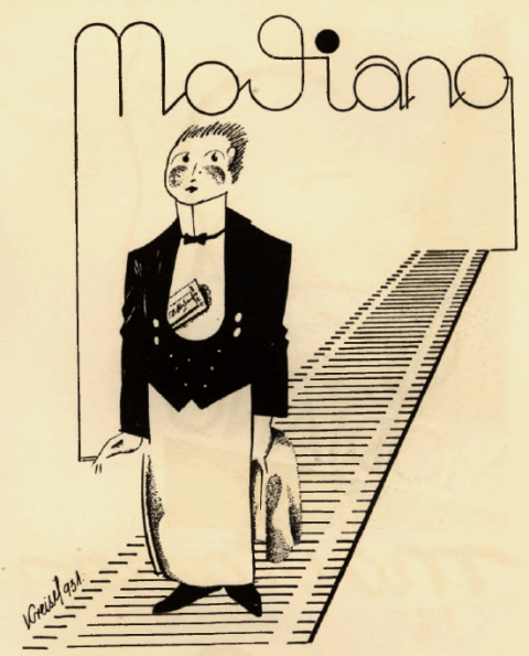 Modiano plakátterv - Kreisel Béla