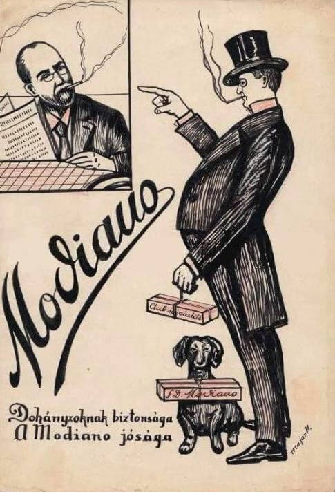 Modiano plakátterv - Major Henrik 2.