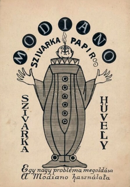 Modiano plakátterv - Major Henrik 5.