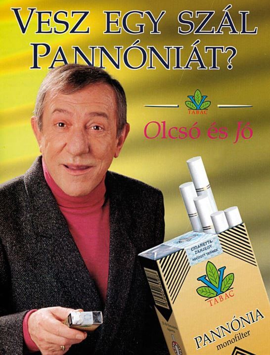 Pannónia cigaretta  - 1996/1.