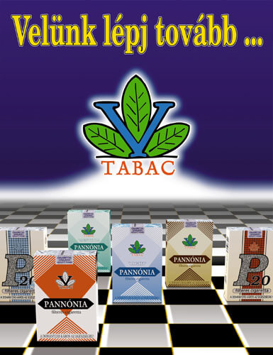Pannónia cigaretta - 1998