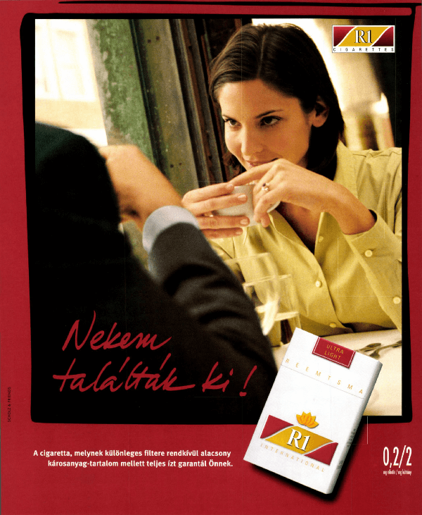 R1 cigaretta - 1999/1.
