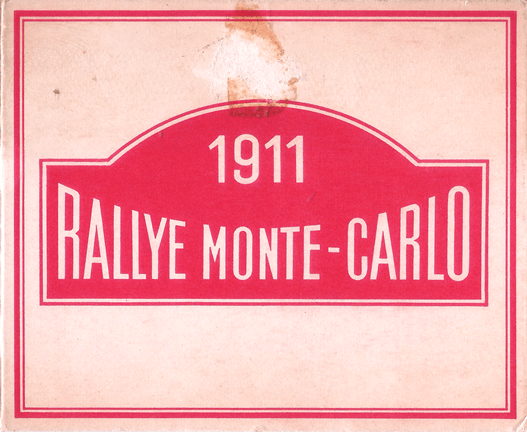Rallye Monte-Carlo 1. Rallye Monte-Carlo 1.