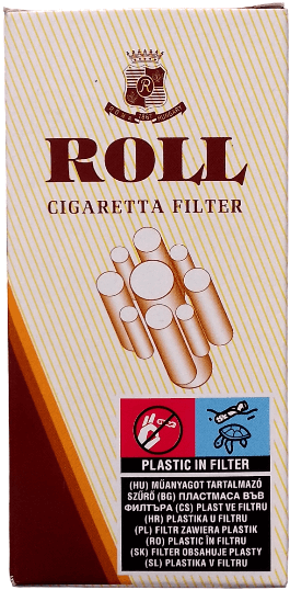Roll cigarettafilter 3.
