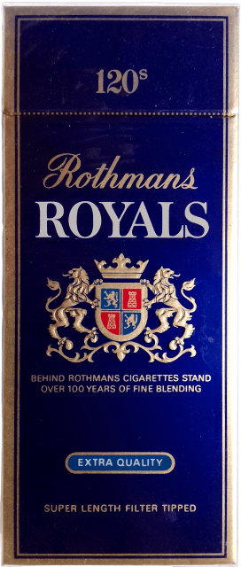 Rothmans Royals 2. Rothmans Royals 2.