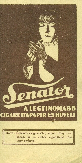 Senator papír és hüvely 22.