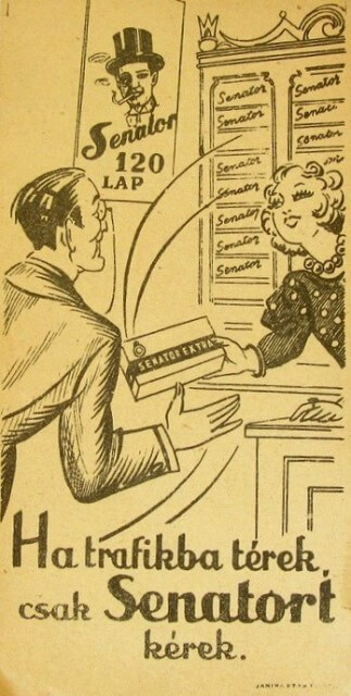 Senator Extra cigarettahüvely 5.