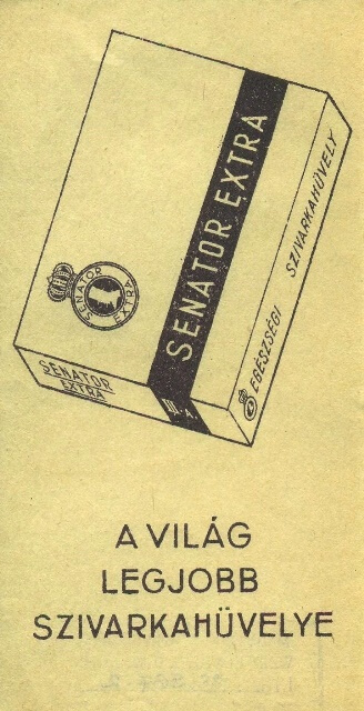 Senator Extra cigarettahüvely 2.