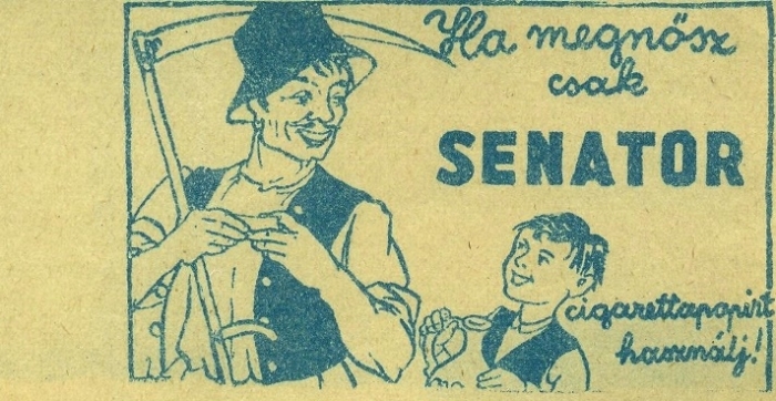 Senator papír és hüvely 27.