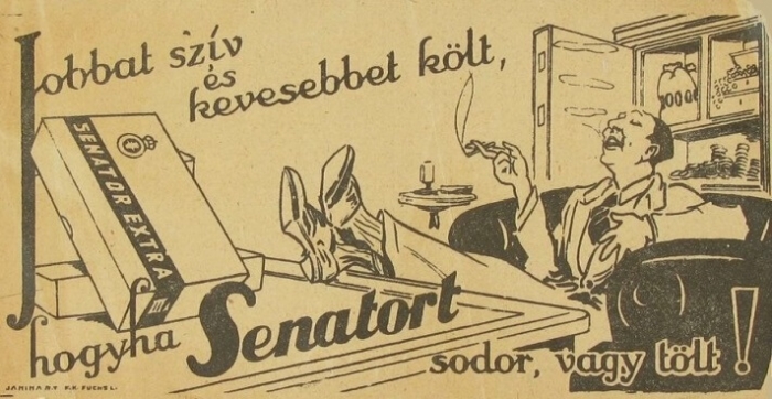 Senator Extra cigarettahüvely 4.