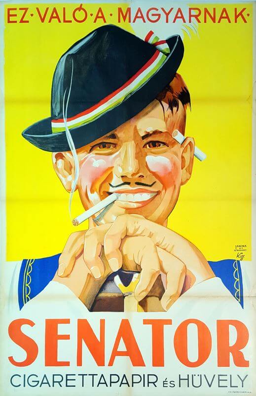 Senator papír és hüvely 10.