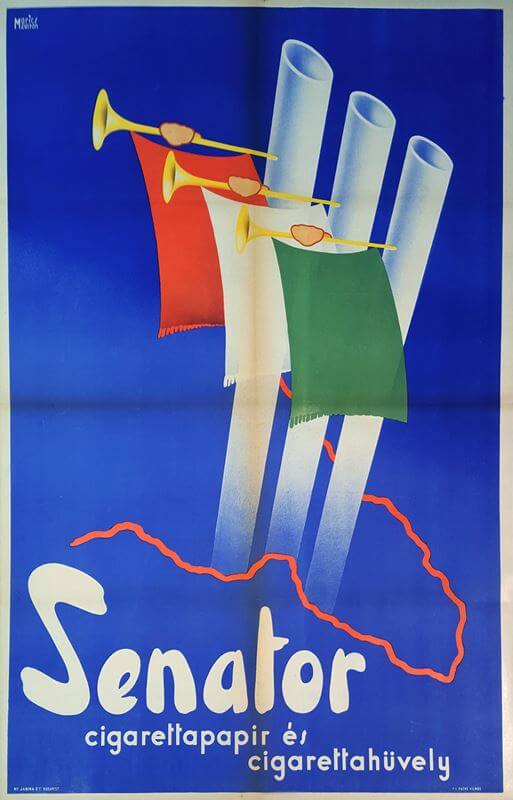 Senator papír és hüvely 13.