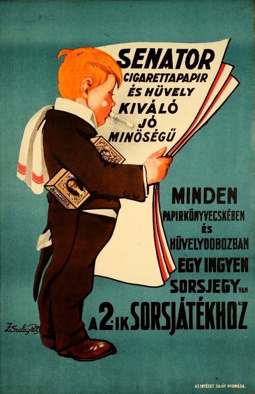 Senator papír és hüvely 16.