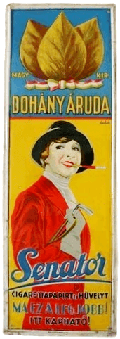 Senator papír és hüvely 18.