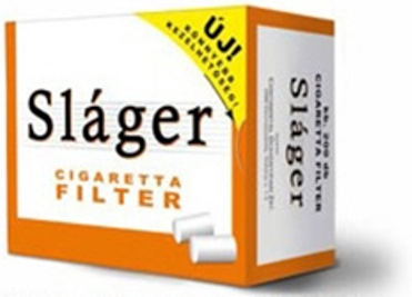 Sláger cigarettafilter 1.
