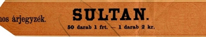 Sultan 1. Sultan 1.