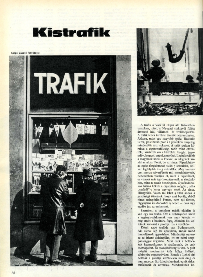 1972. Szánthó Dénes: Kistrafik