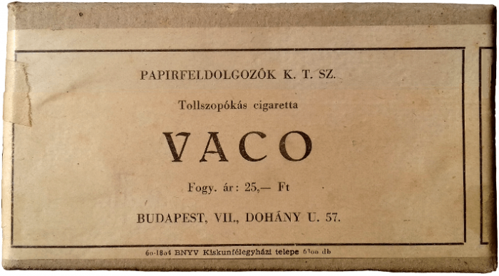 Vaco cigarettaszipka 1. Vaco cigarettaszipka 1.