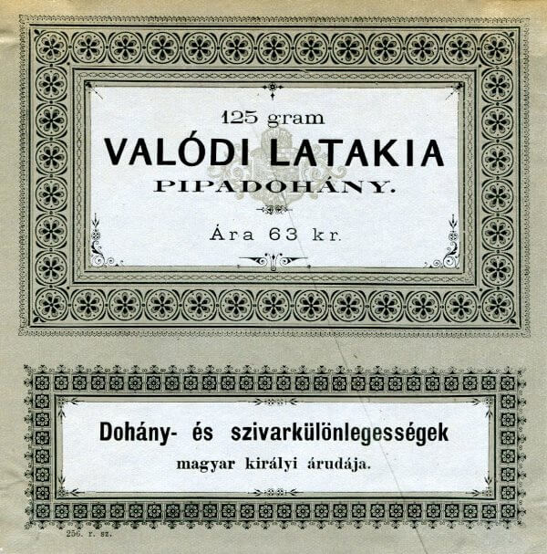 Valódi Latakia pipadohány