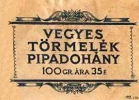 Vegyes Törmelék pipadohány 2.