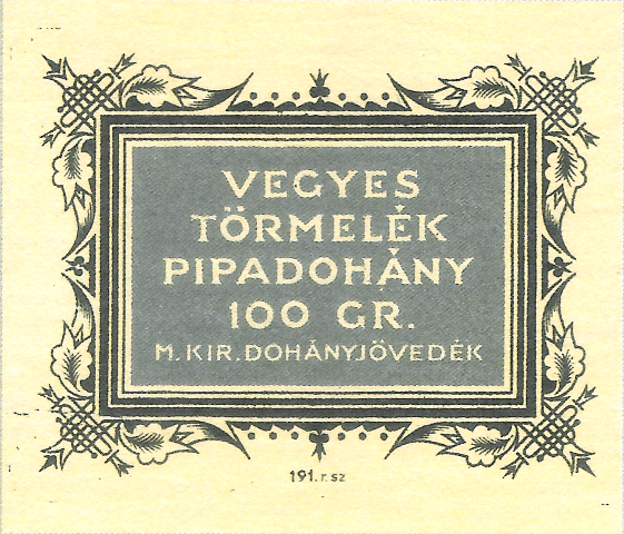 Vegyes Törmelék pipadohány 1.